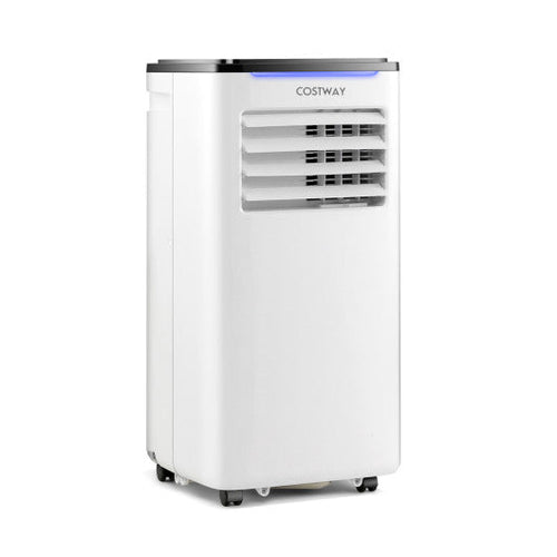 VYSN 10,000 BTU 3-in-1 portable air conditioner with fan and dehumidifier modes for home cooling and comfort.